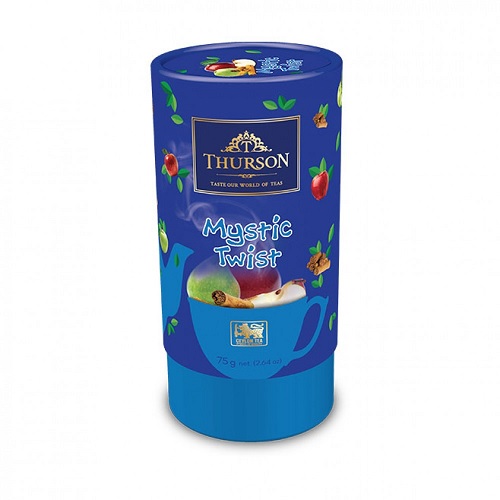 Thurson чай черный Mystic Twist, тубус, 75 гр